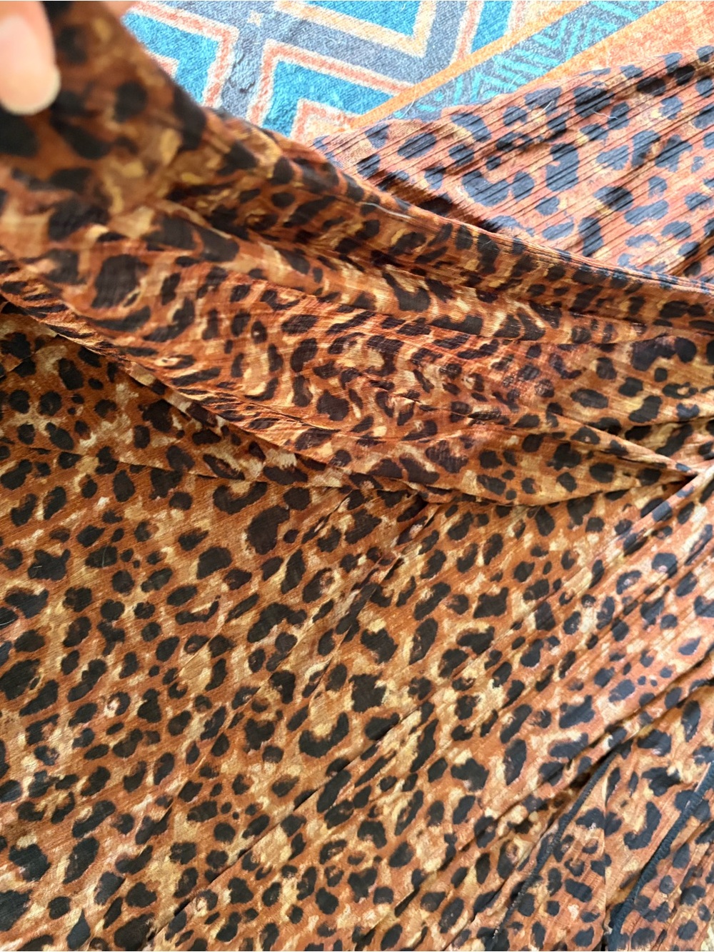 Free People Brown Leopard Print Maxi Dress - Picture 4 of 5